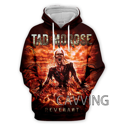 Νέα μόδα Γυναικεία/Ανδρικά 3D Print Tad Morose Rock Hoodies Φούτερ με κουκούλα Harajuku Φούτερ με κουκούλα Μπλούζες ρούχα