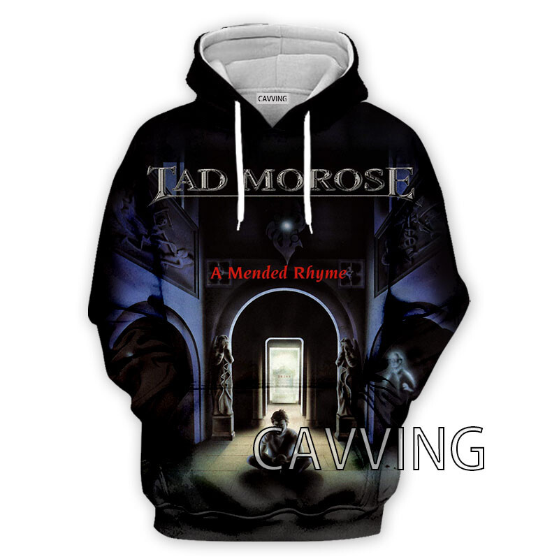 Νέα μόδα Γυναικεία/Ανδρικά 3D Print Tad Morose Rock Hoodies Φούτερ με κουκούλα Harajuku Φούτερ με κουκούλα Μπλούζες ρούχα