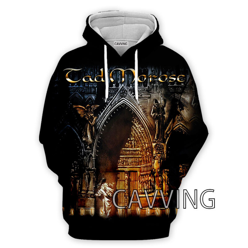 Νέα μόδα Γυναικεία/Ανδρικά 3D Print Tad Morose Rock Hoodies Φούτερ με κουκούλα Harajuku Φούτερ με κουκούλα Μπλούζες ρούχα