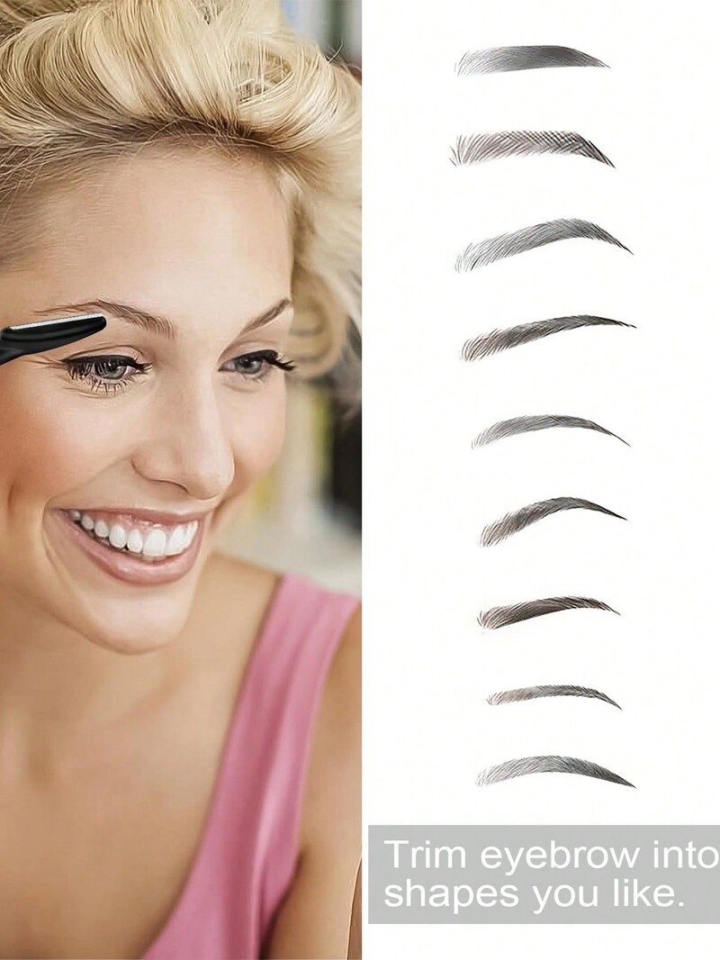 Brici pentru femei, aparat de ras Dermaplane 12 buc, instrument de tuns sprancene Dermaplaning pentru cadou sigur si usor de Ziua Indragostitilor