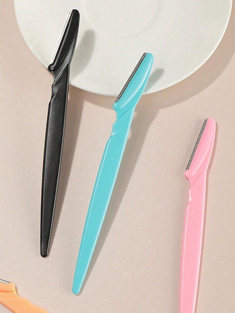 Brici pentru femei, aparat de ras Dermaplane 12 buc, instrument de tuns sprancene Dermaplaning pentru cadou sigur si usor de Ziua Indragostitilor