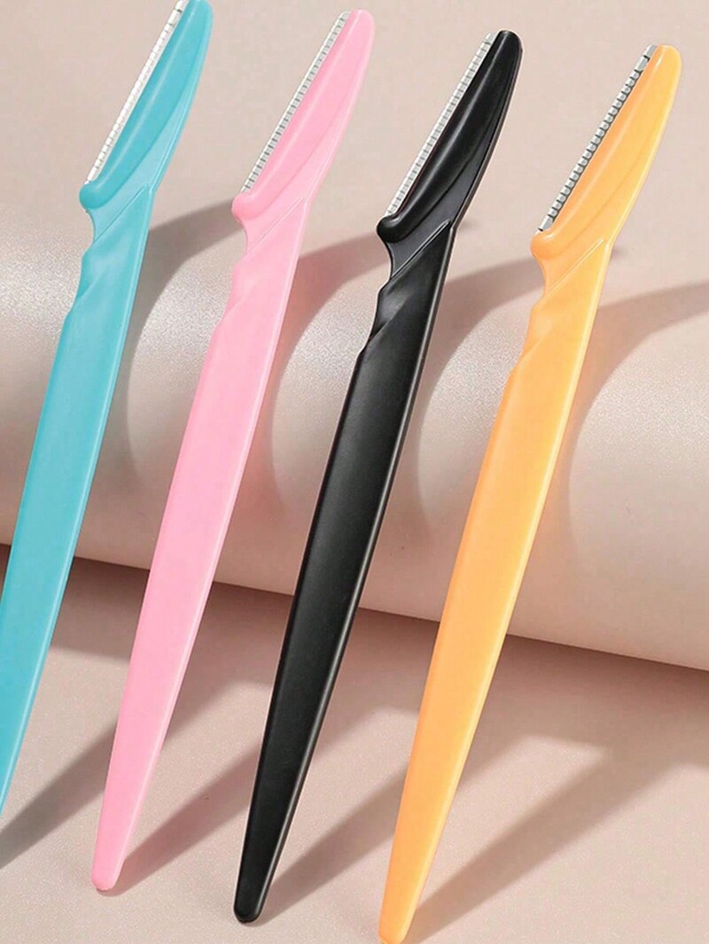 Brici pentru femei, aparat de ras Dermaplane 12 buc, instrument de tuns sprancene Dermaplaning pentru cadou sigur si usor de Ziua Indragostitilor