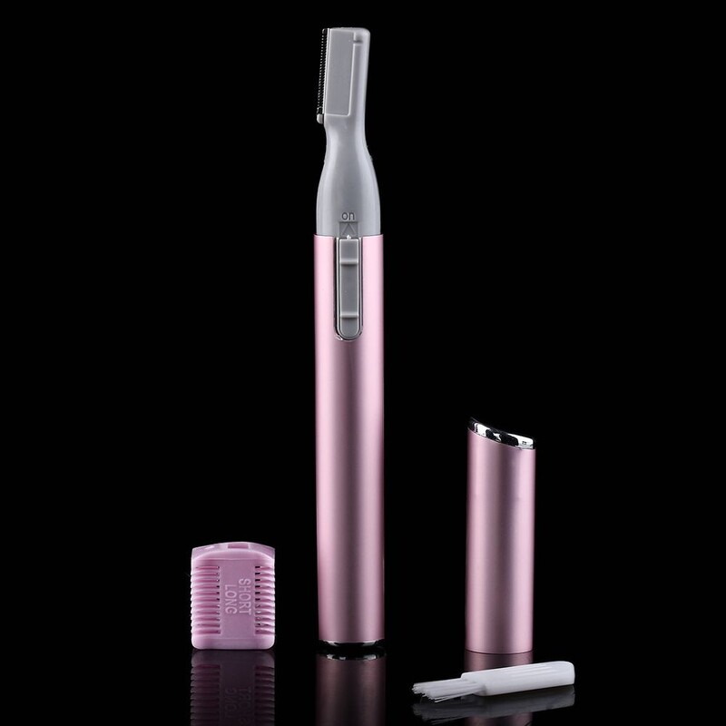 1 gab elektrisks uzacu skuveklis Stilīgs elektrisks sejas uzacu matu ķermeņa asmens skuvekļa noņemšanas līdzeklis trimmeris sievietēm skaistumkopšanas grima rīki