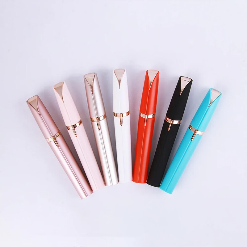 1 τεμ. Ηλεκτρικό ξυράφι φρυδιών Αποτριχωτική μηχανή φρυδιών Φορητή συσκευή αποτρίχωσης προσώπου Ατσάλι ανώδυνη κουρευτική μηχανή φρυδιών Mini Shaper Beauty