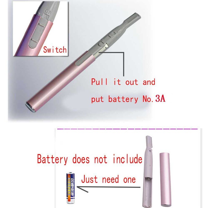 Beauty Body Noderīgs uzacu skuveklis Razor Face Hair Remover Trimera asmens