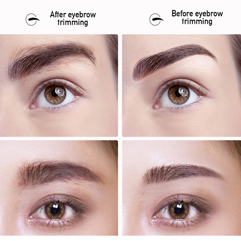 1Gb elektrisks uzacu trimeris drošības matu noņemšanas acu uzacu epilators mini skuveklis nesāpīgai matu noņemšanai