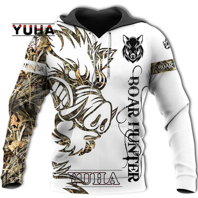 Loomajaht Hirved/Sigade Reaper Bow Hunter Camo uus moodne spordidress, vabaaja 3Dprindiga kapuutsid/sviitrid/jakk