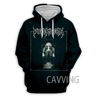 Νέα μόδα Puteraeon Rock τρισδιάστατα εμπριμέ ρούχα Streetwear Ανδρικά φούτερ με κουκούλα Μόδα μπλούζες με μακρυμάνικο πουλόβερ με κουκούλα