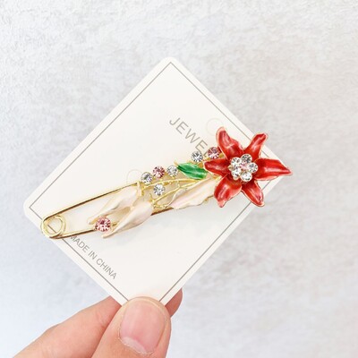 Broșă pentru îmbrăcăminte pentru femei Brose cu flori pentru femei Ace de rever Strângere ace din talie Accesorii pentru bricolaj