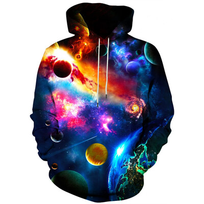 Abstract Smog Graphic Hoodie Ανδρικά ρούχα 3D Traffiti Neon με τυπωμένο νέο σε γυναικεία φούτερ με κουκούλα Harajuku Fashion y2k Φούτερ πουλόβερ