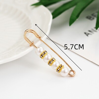 Trend 6,8 cm didelės baltos margalapės drabužių sagės moterims atvartas Saugus megztinis paltas Suknelės smeigtukai Ženklelis Sagtis Aksesuarai Mergaitei Dovana