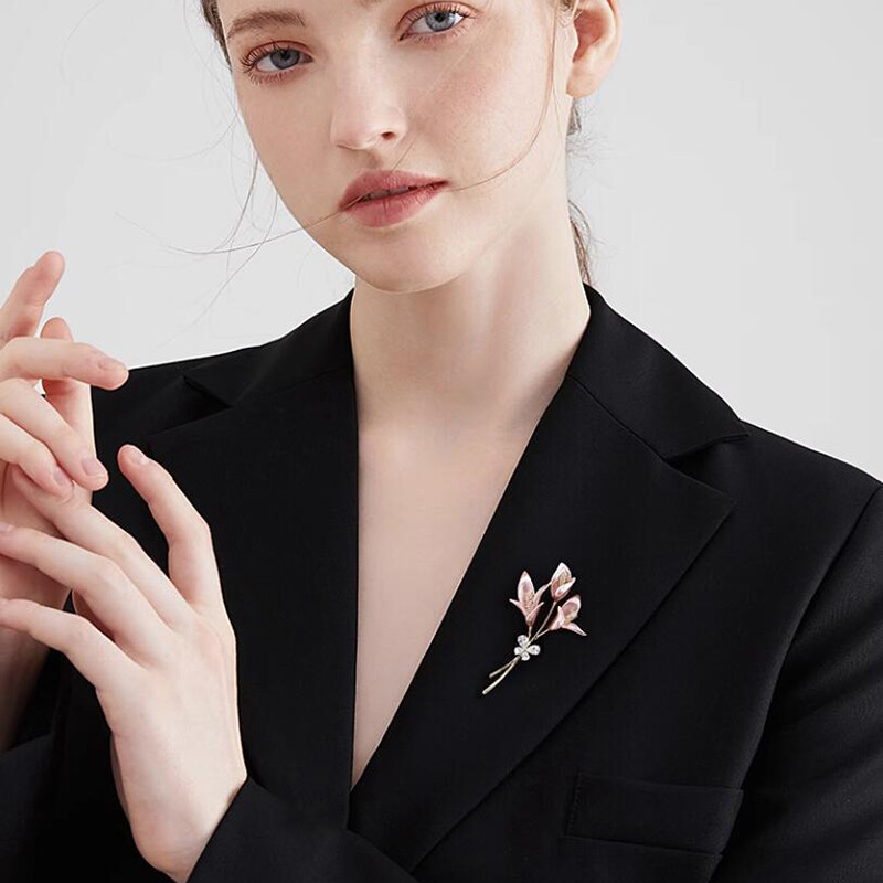 Broșă cu flori de cristal, ace de rever, bijuterii cu strasuri, ace de nuntă pentru femei, broșe mari pentru femei, accesorii de îmbrăcăminte pentru corsaj