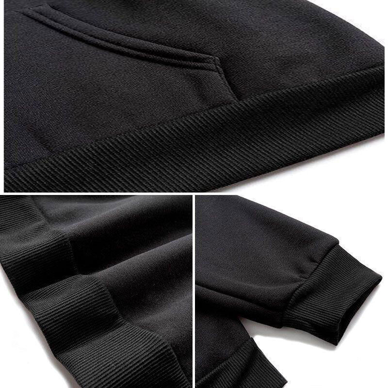 2024 νέα στάμπα ροκ σταρ Ανδρικά μακρυμάνικα μπλουζάκια με κουκούλα ανδρικά Cool Casual Harajuku Streetwear Πουλόβερ y2k