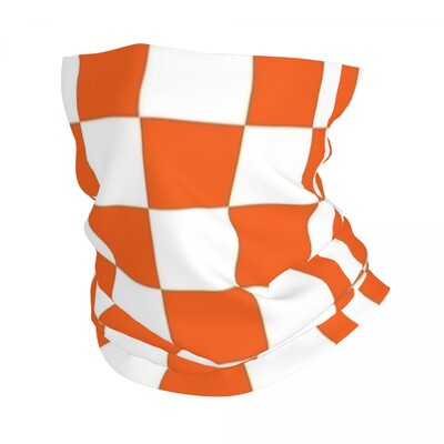 Tennessee Checkerboard Bandana Gâtură pentru gât cu imprimeu în carouri Balaclava Mască Eșarfă Bentiță Sport în aer liber pentru bărbați, femei, adulți