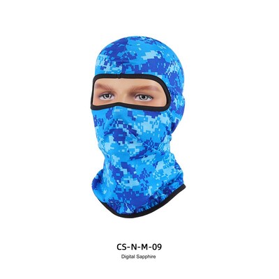 Maskovacie masky Cool Full Face Cycling UV ochrana pre mužov Rýchloschnúca Lycra na cestnú cyklistiku, lyžovanie a letné slnko na motocykel