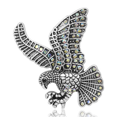 New Beauty Animals ērgļu gliemeži Fish Birds Lovely 20 MM Metāla spiedpogas DIY 18 mm snap rotaslietas vairumtirdzniecība KZ3386