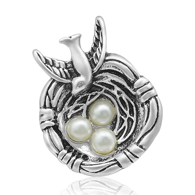 New Beauty Animals ērgļu gliemeži Fish Birds Lovely 20 MM Metāla spiedpogas DIY 18 mm snap rotaslietas vairumtirdzniecība KZ3386