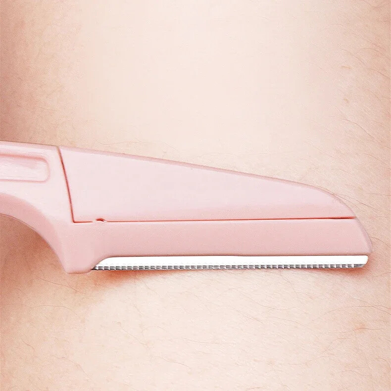 1/3 gab. Pārnēsājams uzacu trimeris, drošs uzacu veidotājs, salokāms uzacu trimeris skuvekļa asmens skuveklis SIEVIETĒM grima rīki