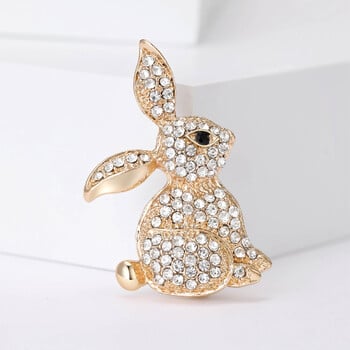 Καρφίτσες Rhinestone Rabbit για γυναίκες Unisex Καρφίτσες ζώων Πολύχρωμες Διαθέσιμες Αξεσουάρ Casual Party Δώρα