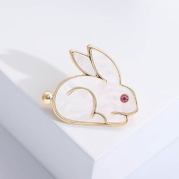 Καρφίτσες Rhinestone Rabbit για γυναίκες Unisex Καρφίτσες ζώων Πολύχρωμες Διαθέσιμες Αξεσουάρ Casual Party Δώρα