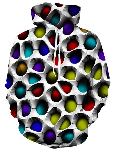 Νέα εμπριμέ Unisex Hoodies καινοτομία 3D μοτίβο Φούτερ πουλόβερ με κουκούλα και κουκούλα τσέπης Streetwear φαρδιά άνετα