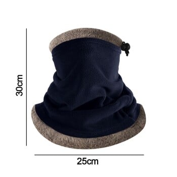 Χειμερινό Camping Velvet Thermal Neck Gaiter Ski Tube Κασκόλ Snowboard Κάλυμμα μισού προσώπου για άνδρες και γυναίκες Φουλάρι προσώπου για εξωτερικούς χώρους, ανθεκτικό στο κρύο