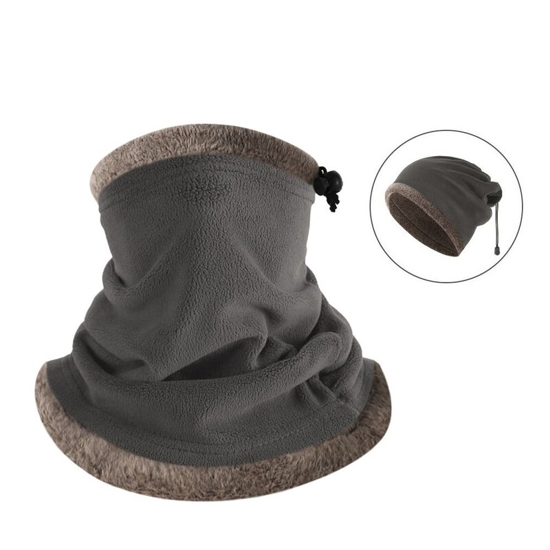 Žiemos kempingas Velvet Thermal Neck Gaiter slidinėjimo vamzdžių šalikas Snieglentės pusės veido uždangalas vyrams ir moterims Lauko šalčiui atsparus veido šalikas