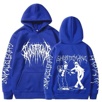 Ghostemane Hoodies Мъже, Жени, Пролет, Есен, Модни суичъри, качулки, хип-хоп суичъри, суичъри, мъжко облекло, рапърски суичъри, готически палта