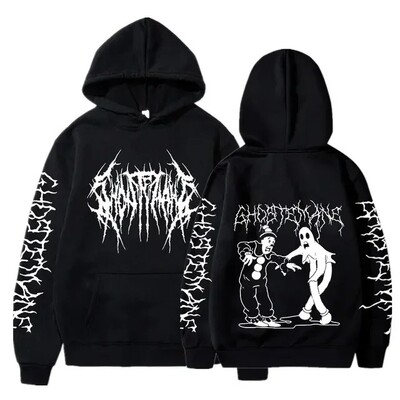 Ghostemane Hoodies Vīriešu Sievietēm Pavasaris Rudens Modes Kapuči Hip Hop Hoodies Džemperi Vīriešu Apģērbs Reperis Sviedri Gotikas mēteļi