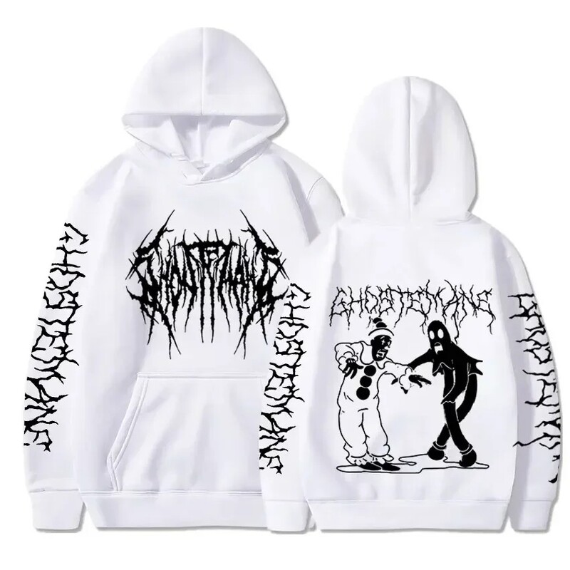 Ghostemane Hoodies Vīriešu Sievietēm Pavasaris Rudens Modes Kapuči Hip Hop Hoodies Džemperi Vīriešu Apģērbs Reperis Sviedri Gotikas mēteļi