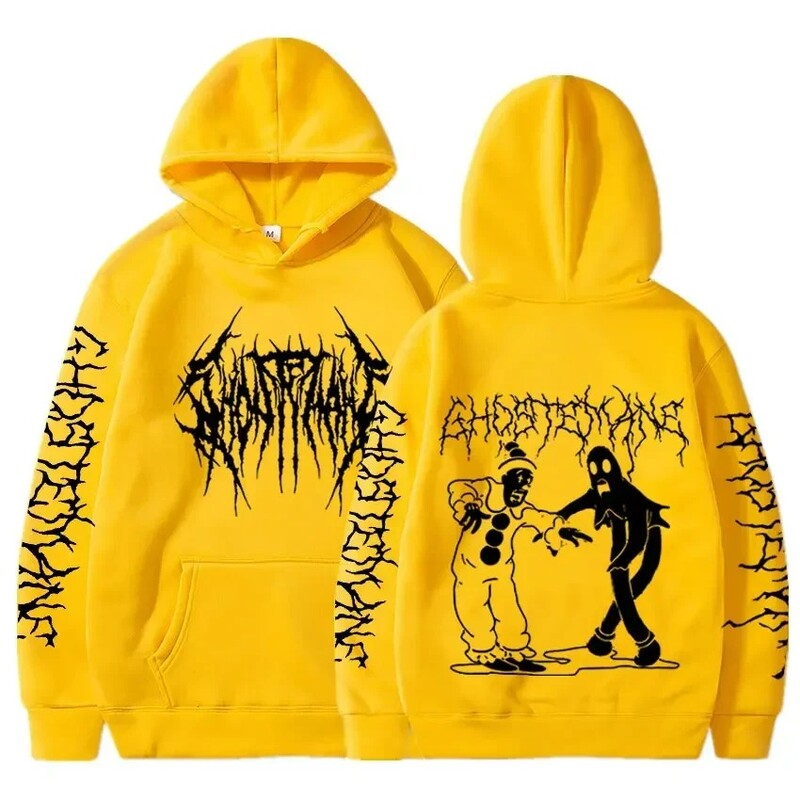 Ghostemane Hoodies Vīriešu Sievietēm Pavasaris Rudens Modes Kapuči Hip Hop Hoodies Džemperi Vīriešu Apģērbs Reperis Sviedri Gotikas mēteļi
