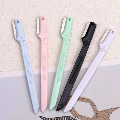 Karsyngirl 3/5/10 Pcs Professional Trimmer Safe Blade Shaping Knife Brodbrows Blades Face Deparing Scraper Ξυριστική μηχανή Εργαλεία μακιγιάζ