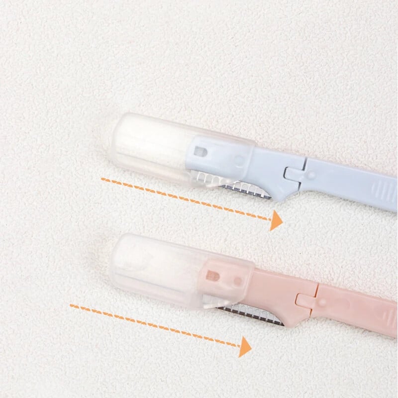 Karsyngirl 3/5/10 kom. Profesionalni trimer Sigurna oštrica Nož za oblikovanje Oštrice za obrve Strugač za uklanjanje dlačica Brijač Alati za šminkanje