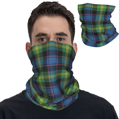 Карирани чорапи Watson Tartan Bandana Neck Cover Щамповани коледни подаръци Балаклави Wrap Шал Шапки Риболов за мъже жени възрастни