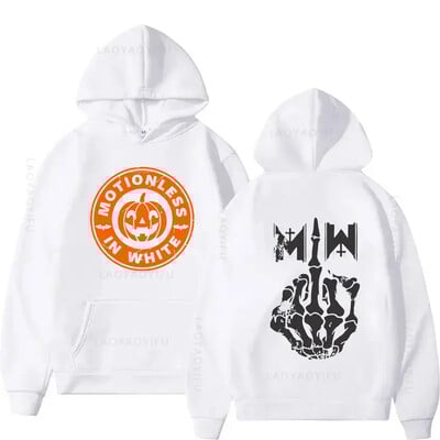Motionless in White Theme Marškiniai su gobtuvu Hoody megztiniai Vyriški megztiniai Grafiniai megztiniai Vyriški gobtuvai Drabužiai Rudens pagrindai