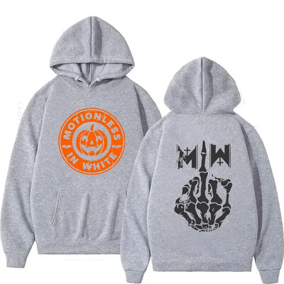 Motionless in White Theme Marškiniai su gobtuvu Hoody megztiniai Vyriški megztiniai Grafiniai megztiniai Vyriški gobtuvai Drabužiai Rudens pagrindai