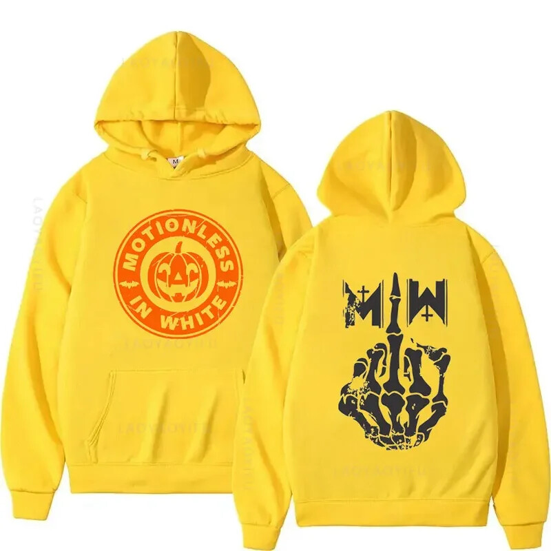 Motionless in White Theme Marškiniai su gobtuvu Hoody megztiniai Vyriški megztiniai Grafiniai megztiniai Vyriški gobtuvai Drabužiai Rudens pagrindai