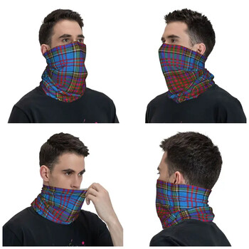 Geometric Plaid clan тартан гети за врата жени мъже UV защита зимна мода гингам бандана шал за туризъм