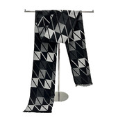 Eșarfă de iarnă pentru bărbați Păstrați căldura eșarfă ocazional designeri de marcă de modă tricot batic pentru gât patchwork business șal wrap