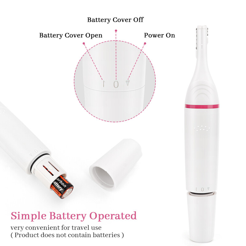 5 viename moterų plaukų šalinimo skustuvas Moteriškas elektrinis skutimosi mašina Mini Trimmer skustuvo bikini antakių pažastų kirpimo aparatui