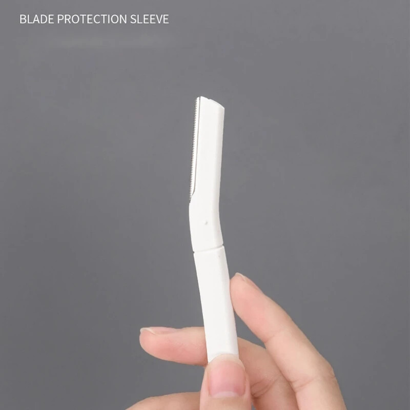 Dermaplane skustuvas moterims veidui, profesionalus dermaplanavimo įrankis, veido skustuvas, persikų pūkelių ir plaukelius šalinantys antakių skustuvai