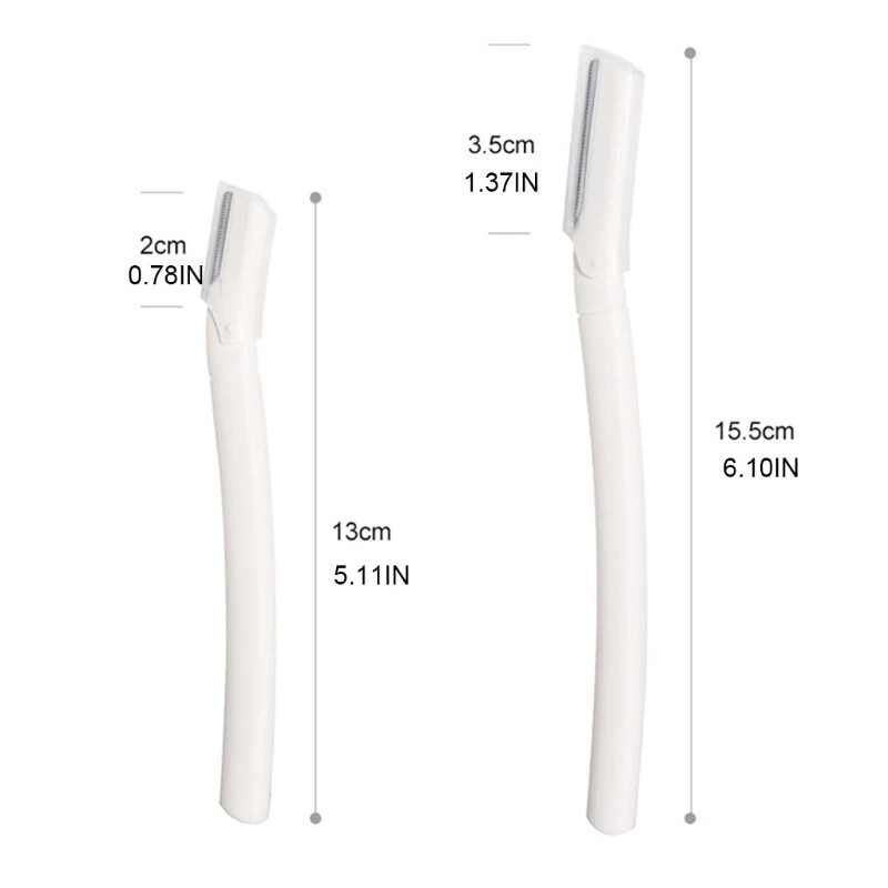 Dermaplane skustuvas moterims veidui, profesionalus dermaplanavimo įrankis, veido skustuvas, persikų pūkelių ir plaukelius šalinantys antakių skustuvai