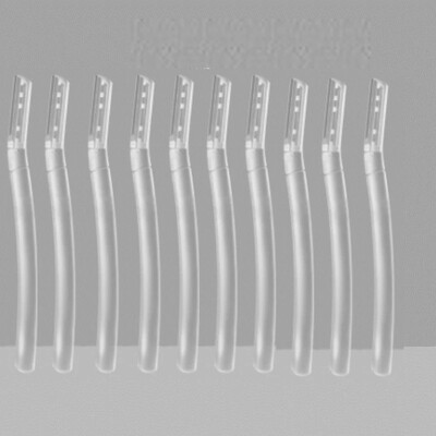 Pažangus antakių kirpimo peilis, saugus nuo įbrėžimų antakių skutimosi įrankis vyrams ir moterims pradedantiesiems grožio priemonių rinkinys antakių skustuvas