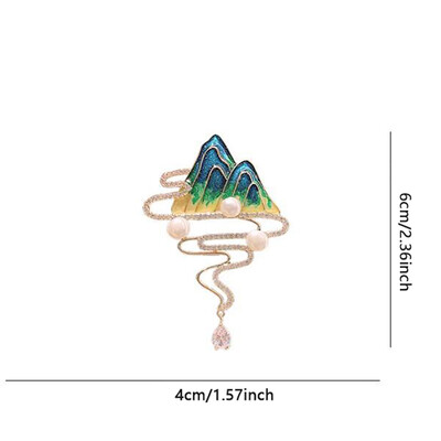 Γυναικεία σμάλτο καρφίτσα Κρυστάλλινα κόκκινα τριαντάφυλλα καρφίτσες Chic pin Ρούχα Badge Party Fashion Κοσμήματα Δώρα
