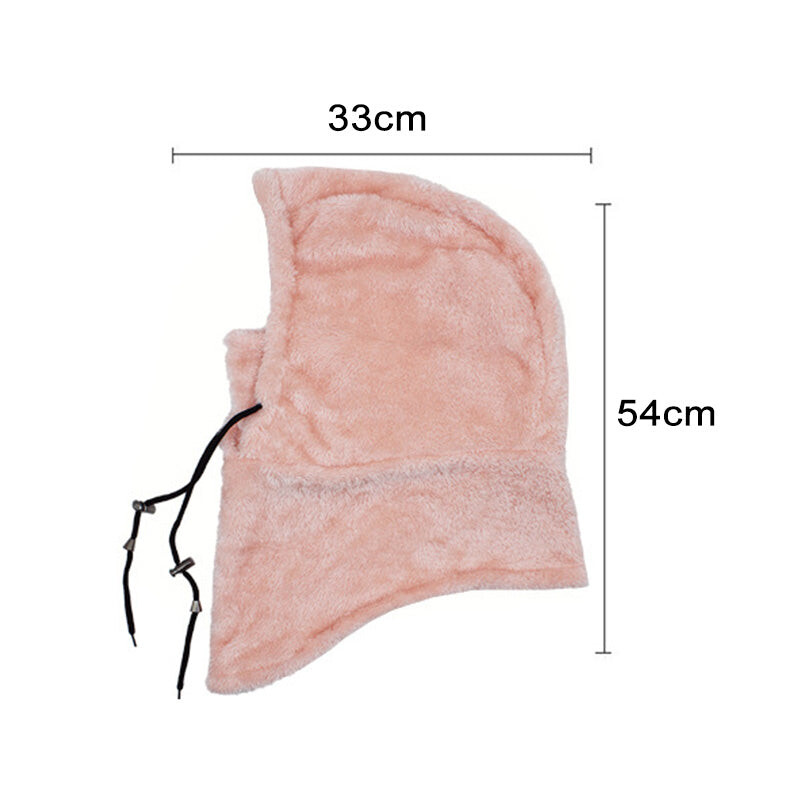 Sherpa kapucnis sílovagló maszkok Uniszex meleg síkapuccos sál Arctic Velvet Hood Símaszk meleg kapucnis állítható túrasálak