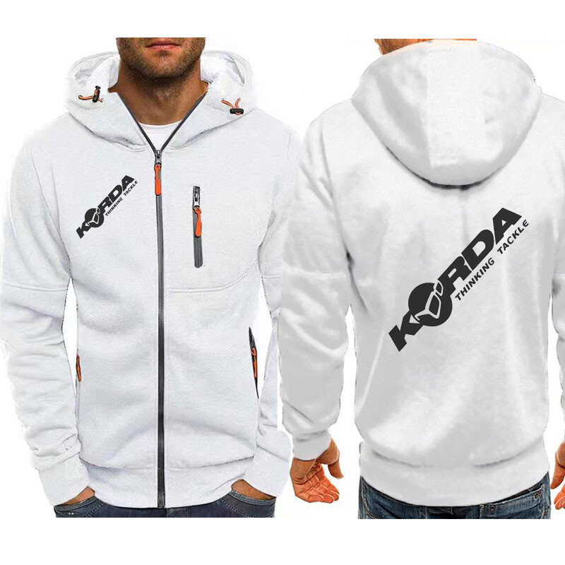 2023 Hanorace pentru bărbați inspirate de Korda Tribute Casual cu fermoar Hanorace Pescuit Crap Hanorace Jachetă Trening Moda Topuri confortabile