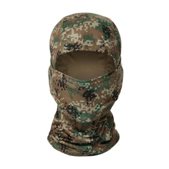 Τακτική μάσκα Airsoft Full Face Balaclava Paintball Ποδηλασία Ποδηλασία Κασκόλ πεζοπορίας Ψάρεμα Snowboard Μάσκες σκι Καπέλο κουκούλας άντρες γυναίκες