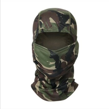 Τακτική μάσκα Airsoft Full Face Balaclava Paintball Ποδηλασία Ποδηλασία Κασκόλ πεζοπορίας Ψάρεμα Snowboard Μάσκες σκι Καπέλο κουκούλας άντρες γυναίκες