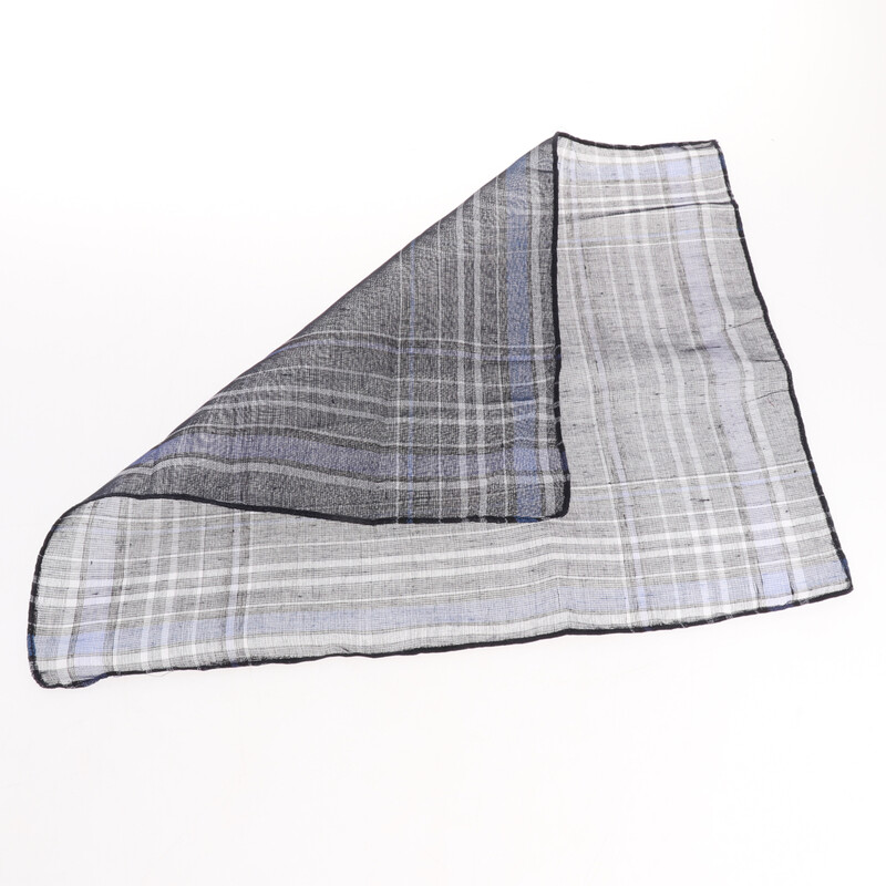 12db férfi divatos kockás pamut zsebkendők Nedvességelvezető dekoratív öltönyök mindennapi használatra különleges alkalmakra