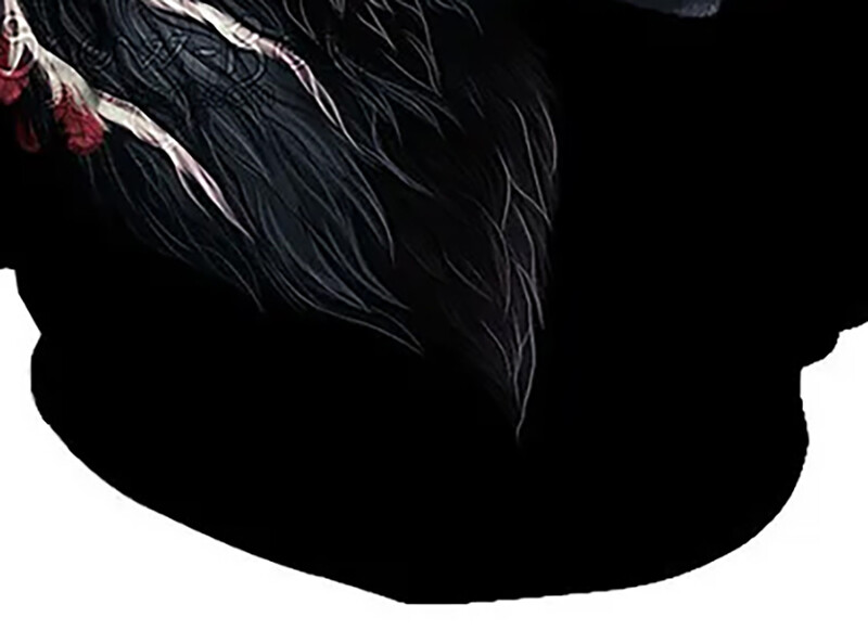 Vilks dzīvnieks 3D drukāts kapuci vīriešu un sieviešu sporta apģērbs Harajuku kapuci ikdienas modes vīriešu apģērbi